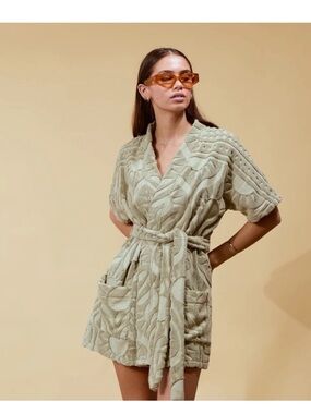 Free People x Soleil Soleil Sundown Towelling Robe